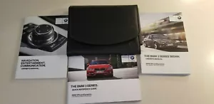 FABRICANTE DE EQUIPOS ORIGINALES BMW SERIE 3 2014 LIBROS MANUALES DUEÑOS DE SEDÁN CON ESTUCHE - Imagen 1 de 4