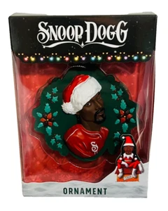 NUEVO Snoop Dogg A Hood Tradición ADORNO CABEZA CORONA Colgante Navidad Vacaciones - Imagen 1 de 3