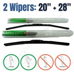 Trico PAIR 20"+28" Dual-Shield Coated Premium All-Weather Windshield Wiper Blade