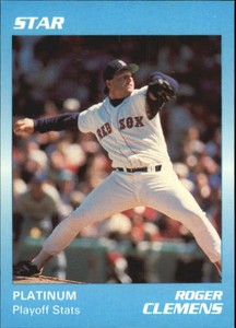 1990 Star Platinum #47 Roger Clemens Red Sox  /1000 C32327