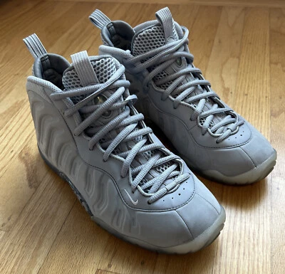Nike Little Posite One Premium GS Wolf Gris Gamuza 807198-007 Talla 5.5Y Foto 1 de 4