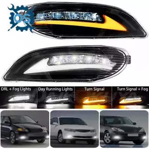 LED Fog Lights&DRL For Toyota Camry 2002-2004/Corolla 2005-2008/Solara 2002-2003 - Picture 1 of 14