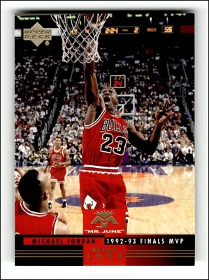 2008-09 Upper Deck Lineage Mr. June #MJ9 Michael Jordan - Image 1 of 2