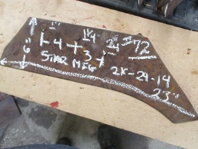 明星 MFG. 2X-24-14 PLOW POINT/SHARE LOOK TO BE NEW OLD STOCK (#72) — 第 1/4 张图片