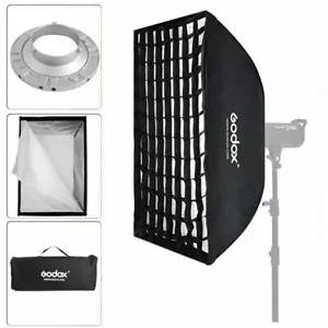US Godox 60x90cm Bowens Honeycomb Grid Softbox For SK400 MS300 SL60 SL100 Light - Picture 1 of 8