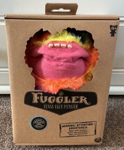 Juguete suave Fuggler Funny Ugly Monster (edición Snuggler) Grin Grin Rainbow nuevo - Imagen 1 de 4
