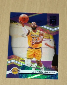 2019-20 Panini Donruss Elite insert Blue Status (jersey #) LeBron James 8/23 SSP - Picture 1 of 2