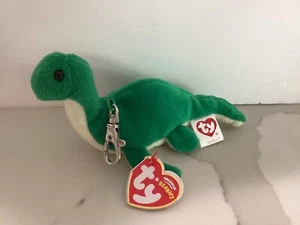 Clip chiave berretto Ty NESS-E LOCH NESS MONSTER - NESSUN LOGO ESCLUSIVO UK 5"" lunga NUOVA - Foto 1 di 4