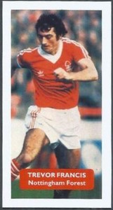 SCORE SOCCER STARS- #135-NOTTINGHAM FOREST-TREVOR FRANCIS