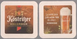 alter Bierdeckel Köstritzer Kellerbier 07586 BAD KÖSTRITZ Thüringen *BD810 - Bild 1 von 1