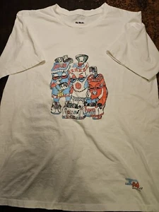 BOSSWAG Mens White T-Shirt Size L - Picture 1 of 10