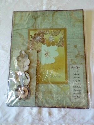 Demdaco magnetic board with 3 magnets "Peace" theme greens & browns NWT - Image 1 of 4