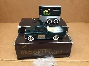 BROOKLIN BLUE GRASS FARM 1955 CHEVROLET CAMEO 1955 RIMORCHIO CAVALLI BRK.53X BRK62 - Foto 1 di 17
