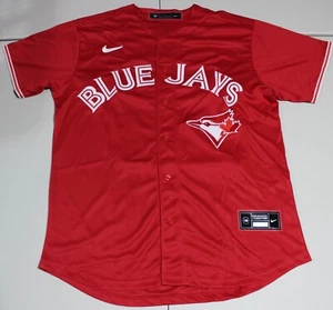 MLB Béisbol Día de Canadá Toronto Azulejos Camiseta Cosida Grande Roja NUEVA SIN ETIQUETAS - Imagen 1 de 5