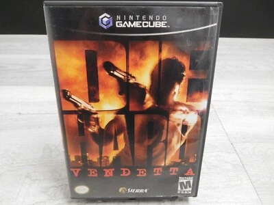 Authentic Die Hard Vendetta Nintendo Gamecube 2002 CIB Complete Video Game - Image 1 of 4