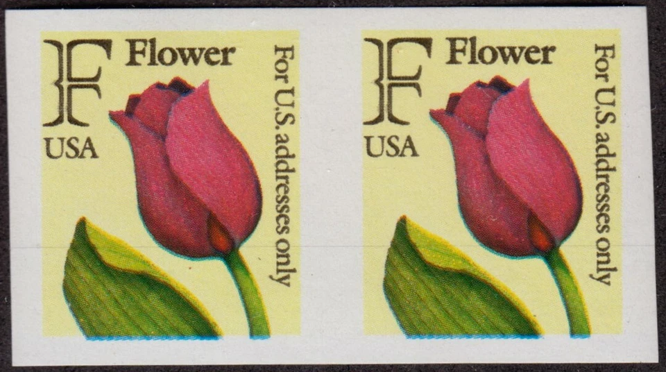 WYSTAMPS 29¢ TULIP F-SERIES IMPERFORATE COIL ERROR #2518a, XF MNH CAT $25 - Image 1 of 1