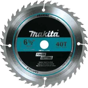 Makita Hartmetallspitze Kreissägeblatt 6-1/2 Zoll 40T Stahlplatte Schneiden - Bild 1 von 12