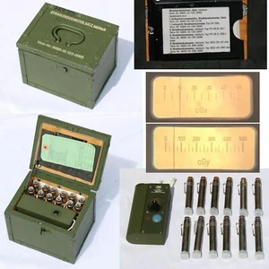 Strahlendosimeter, Satz, taktisch (SDT): 6 Dosimeter FH39C(500 Rö), 6 Dosimeter - Bild 1 von 10