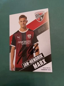 FC Ingolstadt , J. H. Marx , Autogrammkarte , Fussball - Picture 1 of 2