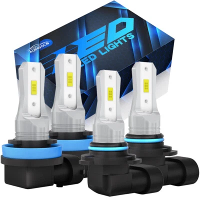 Para For Nissan Quest 2011 2013 2014 2015 2016 Faros LED de Alto Bajo white 4x - Image 1 of 4