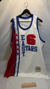 Julius Erving 6 Mitchell Ness All-Star Basketball Jersey Hardwood Classic NBA - Picture 1 of 12