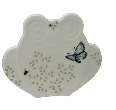 Lenox Fig Frog Butterfly Meadow trivet Louise Le Luyer Bumblebee, Ladybug Foto 1 de 4