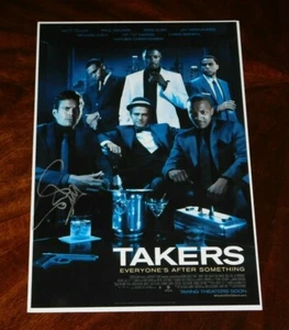 T.I. HARRIS RAPPER SIGNED TAKERS 12X18 MOVIE POSTER!!! - Picture 1 of 1