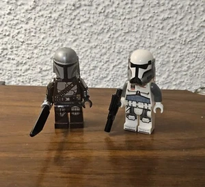 Lego Star Wars Minifiguren Mandalorianer Trooper mit Zubehör - Bild 1 von 2