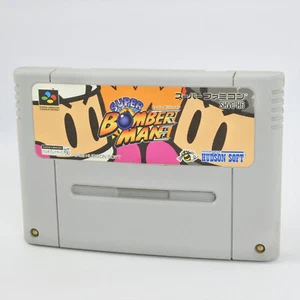 Super Famicom SUPER BOMBERMAN 1 Ninetndo Cartridge Only sfc - Picture 1 of 2