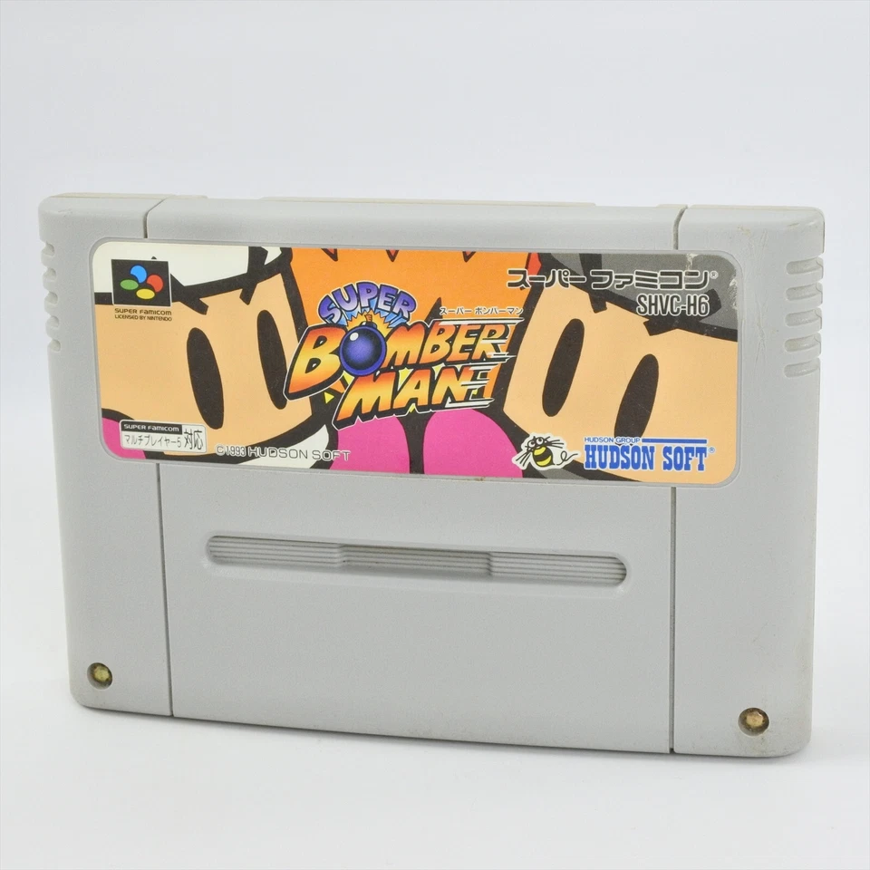 Super Famicom SUPER BOMBERMAN 1 Ninetndo Cartridge Only sfc - Image 1 of 2