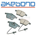Akebono Euro Ultra Premium Ceramic Pads For 2002-2004 Audi A6 3.0L V6 - Kit Ck