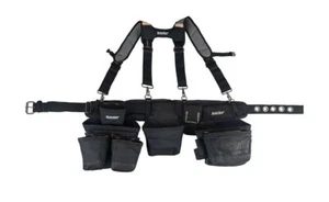 Bucket Boss 55285-HV Framer's Tool Belt with 17 pockets in Black 2-Pack - Picture 1 of 12
