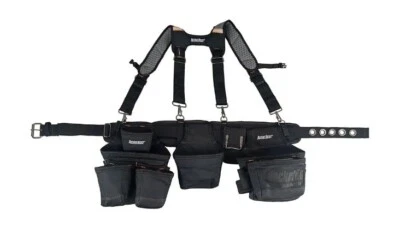 Bucket Boss 55285-HV Framer's Tool Belt with 17 pockets in Black 2-Pack - Image 1 of 4