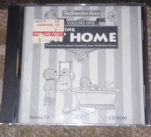 RARE Berenstain Bears Volume One: Learning at Home PC CD-Rom DOS NEW SEALED - Picture 1 of 2