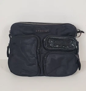 Mz Wallace Bowery Pocket Patent Snake-Print Crossbody Bag NO STRAP Purse - Picture 1 of 16