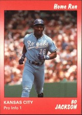 1991 Star Home Run #86 Bo Jackson Royals  /1500 C44727