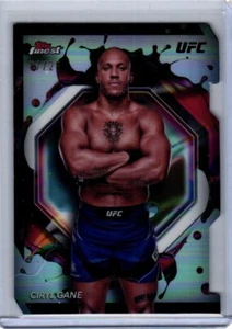 Topps Finest Ciryl Gane Dye-Cut /25 SSP - Picture 1 of 2