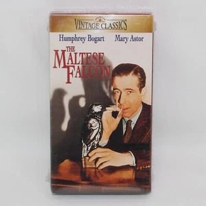 The Maltese Falcon Humphrey Bogart VHS New Black and White 1997 - Bild 1 von 6