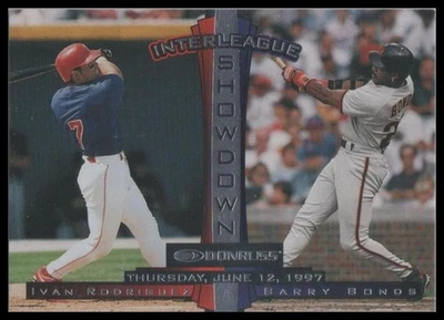 1997 Donruss #438 Барри Бондс / Иван Родригес - Изображение 1 из 2