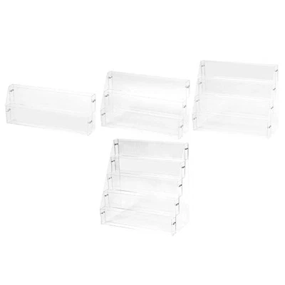Acrylic Risers Display Shelves Display Rack for Badges Figures Collectibles - Image 1 of 2