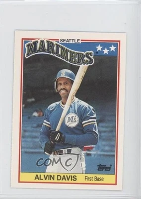 1988 Topps United Kingdom Minis Alvin Davis #17 - Image 1 of 2