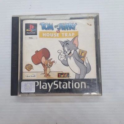 Tom & Jerry - In House Trap (PS1) - Juego Sony PlayStation 1 solo disco y manual Foto 1 de 4