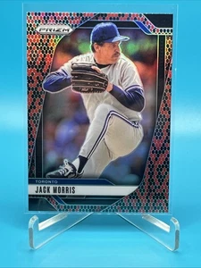 2025 Panini Prizm Baseball Jack Morris Prizm #98 Snakeskin SSP - Picture 1 of 2