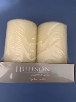Velas de pilar sin perfume decoración decorativa - Velas Hudson 43 nuevas con etiquetas 2,75 W x 4,7 5 H Foto 1 de 3
