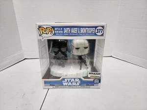 Nuevo en caja Funko Pop Deluxe: Star Wars - Battle at Echo Base: Darth Vader & Snowtrooper - Imagen 1 de 5