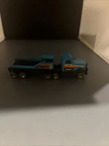 Vintage Buddy L Race Team Hauler Semi Truck With Trailer 1985 - Picture 1 of 10