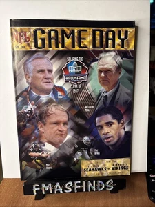 PR5 HALL OF FAME GAME Program Seahawks vs Vikings July 26, 1997 SHULA WEBSTER - Picture 1 of 1