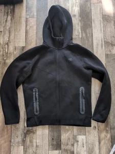 Nike Sportswear Tech Fleece Full-Zip Jacke Hoodie Gr. M Schwarz - Bild 1 von 9