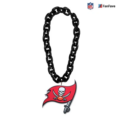 BDA Tampa Bay Buccaneers Big Logo NFL Fan Chain Fan Kette
