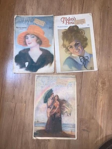 HEUTIGE HAUSFRAU Zeitschrift - 1921 & 1922 - drei Ausgaben - SCHÖN! - Bild 1 von 4